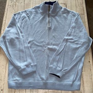 Guc Mens XL Joe Marlin 1/4 zip sweater